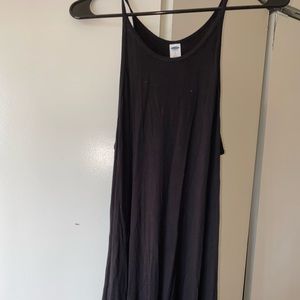 Old Navy halter black dress size m.